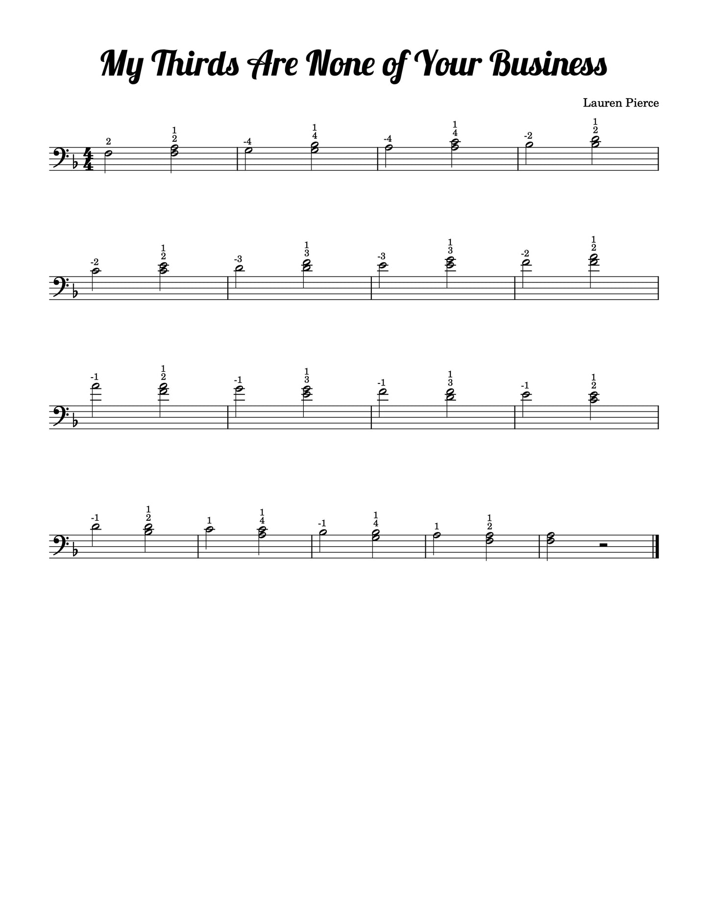 Intonation Exercise Packet