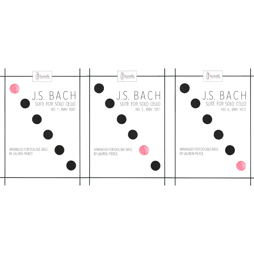 J.S. Bach: Cello Suite No. 1 in G Major (arr. for double bass by Lauren Pierce)