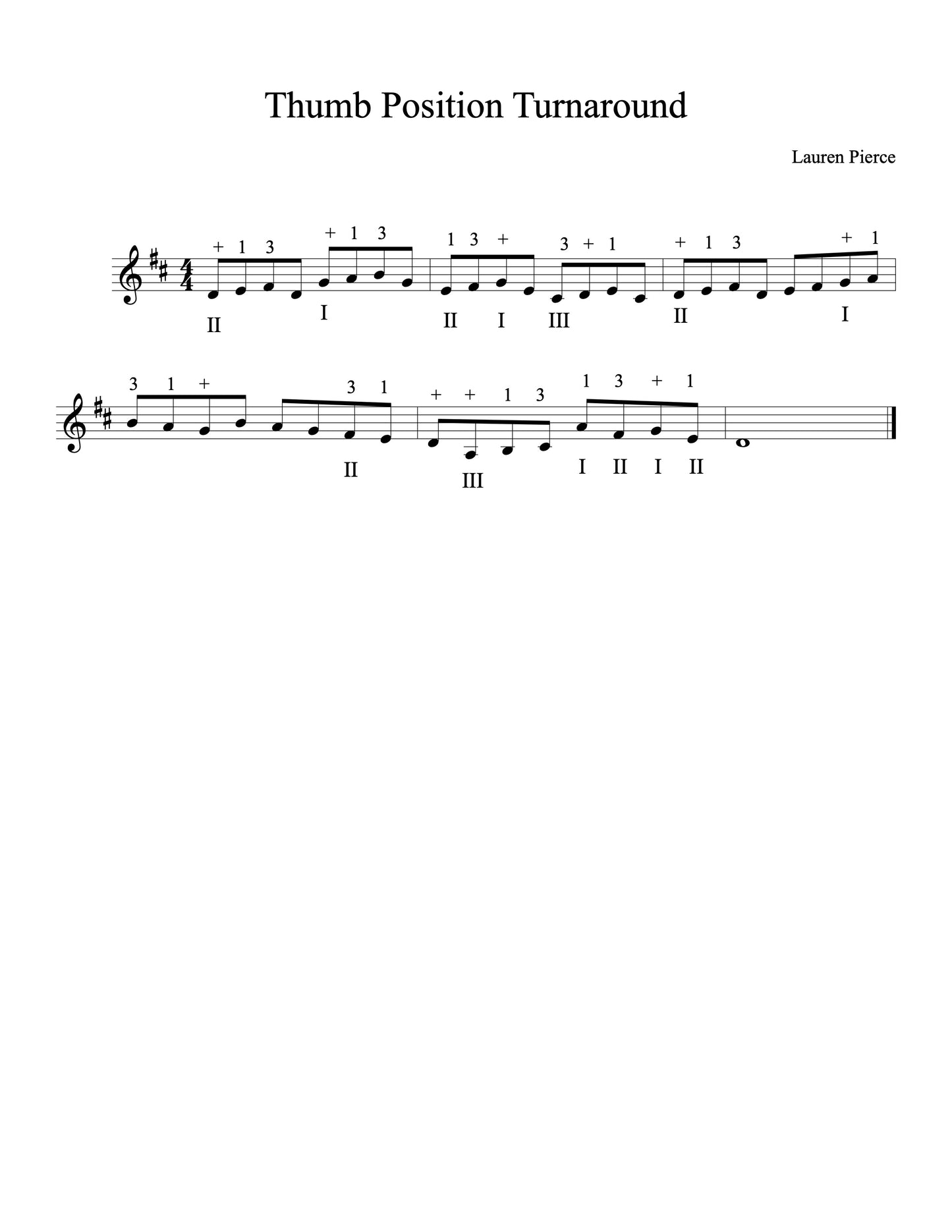 Thumb Position Exercise Packet